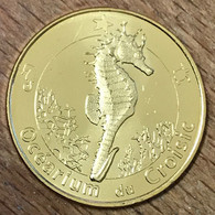 44 OCÉARIUM DU CROISIC HIPPOCAMPE MDP 2019 MINI MÉDAILLE SOUVENIR MONNAIE DE PARIS JETON TOURISTIQUE MEDALS COINS TOKENS - 2019