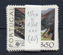 Portugal Lot 1977 Y&T N°1340 à 1341 - Michel N°1360y à 1361y ***- EUROPA - Lot De 10 Séries - Fogli Completi