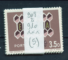 Portugal Lot 1962 Y&T N°908 à 910 - Michel N°927 à 929 *** - EUROPA - Lot De 5 Séries - Hojas Completas