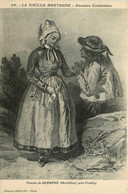 Guéméné Sur Scorf * Femme Du Pays En Costume Et Coiffe * Coiffes Bretonnes - Guemene Sur Scorff