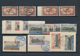 Ägypten: 1931/1948, Mint And Used Lot Of Better Issues: 1931 Zeppelin 50m. Used (2) And 100m. Mint N - Used Stamps