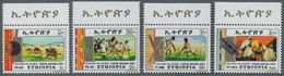 Äthiopien: 1984, Traditional Sports (Gugs, Tigil, Genna And Gebeta) Complete Set Of Four In A Lot Wi - Etiopía