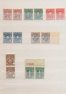 Bolivien: 1901/1935, ABN Specimen Proofs, Collection Of 86 Stamps (43 Different Pairs). - Bolivia
