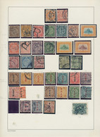 China: 1898/1990(approx.), Collection Of Mainly Taiwan In Schaubek Springback Album, Also With A Num - Other & Unclassified