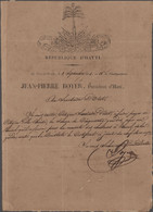 Haiti: 1821-1919 Historical Documents: Collection Of 17 Official Documents From Various Presidents O - Haiti