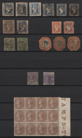 Indien: 1854-1946 British India Stamps: Accumulation Of Hundreds Of Mint And Used Stamps In A Stock- - Andere & Zonder Classificatie