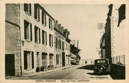 Loctudy * Rue Du Port * Hôtel KERISIT * Automobile Voiture Ancienne - Loctudy