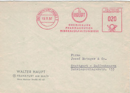 Walter Haupt Frankfurt Main 1957 Chemikalien Mineralöl-Erzeugnisse - Pharmacy