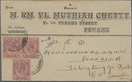 Malaiische Staaten - Penang: 1910's-60's: The Post Offices Of Penang Region: 29 Covers Used At 20 Di - Penang