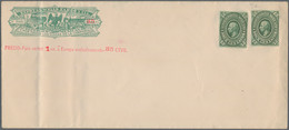 Mexiko - Ganzsachen: 1885/95 (ca.), Collection Of Approx. 28 Mostly Unused Postal Stationeries Of WE - Mexico