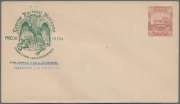 Mexiko - Ganzsachen: 1895, Collection Of 21 Postal Stationeries "Express Nacional Mexicano", From It - Mexico
