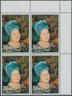 Niue: 1990, 90th Birthday Of Queen Mum $1.25 In A Lot With Approx. 3.000 (!) Stamps Mostly In Comple - Niue