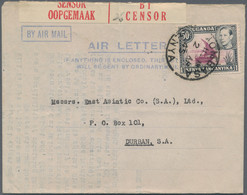 Ostafrikanische Gemeinschaft - Ganzsachen: 1940's-60's "K.,U.&T." AEROGRAMMES: About 340 Air Letters - Africa (Varia)