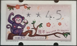 MACAU 2016 YEAR OF THE MONKEY 1 RATE 4.5$ ** MNH COTATION 5.70 € - Distribuidores