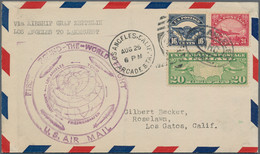 Vereinigte Staaten Von Amerika: 1926/1950, Mainly Around 1930, Assortment Of Apprx. 212 AIRMAIL Cove - Andere & Zonder Classificatie