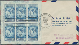 Vereinigte Staaten Von Amerika: 1933/1991 (strong Focus On 1930s), Lot Of 93 FDC Often Bearing Stamp - Andere & Zonder Classificatie