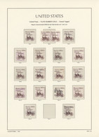 Vereinigte Staaten Von Amerika: 1981/2010, Schöne Und Saubere, Doppelt Geführte Spezialsammlung 'Pla - Andere & Zonder Classificatie