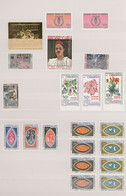 Afrika: 1968/1969, French Africa, Collection Of Apprx. 377 Imperf. Stamps, Apparently Mainly Complet - Africa (Other)