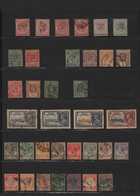 Asien: 1863-1940's: Group Of About 130 Stamps From Straits Settlements, Perak, Cochin, Hongkong And - Asia (Other)