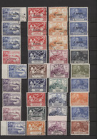 British Commonwealth: 1949 "UPU" Omnibus Issues, Complete Collection Of 310 Used Stamps, From Aden T - Other & Unclassified