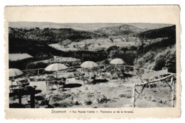 STOUMONT AUX HEURES CLAIRES PANORAMA  VU DE LA TERRASSE - Stoumont