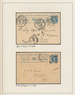 Schiffspost Alle Welt: 1881/1912, Collection Of 19 Ship Mail Entires (plus Some Related Material), C - Other & Unclassified