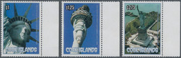 Thematik: Sehenswürdigkeiten-Freiheitsstatue / Sights- Statue Of Liberty: 1986, COOK ISLANDS: 100 Ye - Other & Unclassified