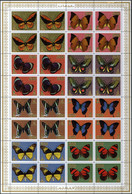 Thematik: Tiere-Schmetterlinge / Animals-butterflies: 1971, AJMAN: Butterflies Complete Set Of Eight - Papillons
