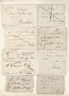 Belgien - Vorphila: BINCHE, 1750/1860 Ca., Very Comprehensive Accumulation Of A Business Corresponde - 1794-1814 (French Period)