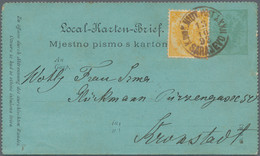 Bosnien Und Herzegowina - Ganzsachen: 1882/1918, Assortment Of 20 (mainly Used) Stationeries Compris - Bosnië En Herzegovina