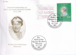 Luxembourg 1996 - Mondercange Grande Duchesse Charlotte (8.141) - Cartas & Documentos