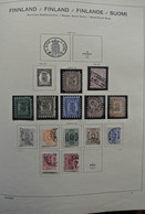 Finnland: 1860-1995. Very Well Filled, Somewhat Specialised, Double, MNH, Mint Hinged And Used Colle - Brieven En Documenten