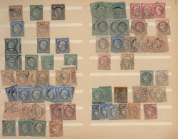 Frankreich: 1849/1960 (ca.), Comprehensive Used And Mint Balance In Glassines/on Stocksheets/album P - Collections