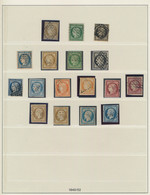 Frankreich: 1849/2004, Comprehensive Mint And Used Collection In Five Albums, Well Collected Through - Collections