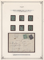 Frankreich: 1876/1900, Comprehensive Collection Of The 'Sage' Allegoric Issue, Comprising All Issued - Collections