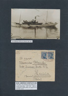 Italien - Stempel: 1900/1990 (ca.), ITALIAN SHIP MAIL, Sophisticated Collection Of Apprx. 1.300 Cove - Marcophilia