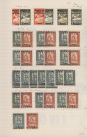 Jugoslawien: 1918/1919, Issues For Bosnia, Comprehensive Mint And Used Collection/accumulation Of Ap - Used Stamps