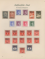 Jugoslawien: 1918/1939, Mint And Used Collection On Album Pages, From A Nice Section Overprints Incl - Used Stamps