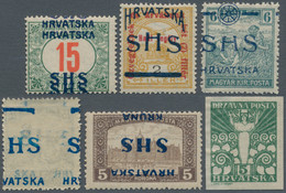 Jugoslawien: 1919, Comprehensive Accumulation With More Than 2000 Varieties, All With Expert Finding - Unused Stamps