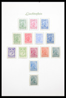 Liechtenstein:  1912-1966. Magnificent In The Mainnumbers Complete Collection Mint/mnh Including Ser - Verzamelingen