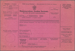 Polen: 1922/34 16 Official Unused Postal Forms, Among Others For Telegraphic Transfers, In Addition - Other & Unclassified