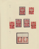 Polen: 1944/1967, Used And Mint Collection In Two Binders, Neatly Arranged On Album Pages And Well C - Used Stamps
