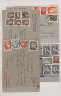 Polen: 1950/1951, GROSZY OVERPRINTS, Collection Of Apprx. 240 Covers/fronts Of Covers (apparently Al - Covers & Documents