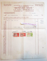 Manuf De Chaussures "Renfort Shoe" Ets Deforche NV, Weezestraat, Emelgem-Izegem 1949 - 1900 – 1949