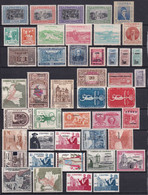 COLOMBIE - 1941/1973 - SELECTION TIMBRES POSTE AERIENNE PRINCIPALEMENT ** MNH -  COTE YVERT = 420 EUR. - 5 PAGES ! - Colombie