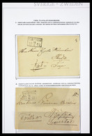 Schweden: Sweden 1855-2006. Almost Complete, Mostly Cancelled Collection Sweden 1855-2006 In 4 Self- - Covers & Documents