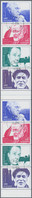 Schweden: 1991, Nobel Prize Winners In Literature Set In A Lot With 400 Complete Booklet Panes (= 80 - Used Stamps