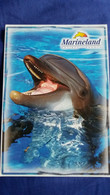 CPM LE PARC DE LA MER MARINELAND ANTIBES  DAUPHIN DED ESTEL PUNAISE - Dolphins