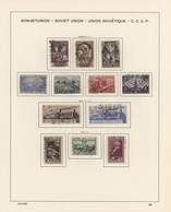 Sowjetunion: 1922/1944, Used Collection In A Schaubek Album With Several Better Issues Noted Like Ai - Andere & Zonder Classificatie
