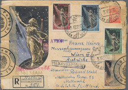 Sowjetunion: 1924/80s, Covers/franked Ppc (137) And Stationery Inc. Uprates (91) Mostly Used Foreign - Andere & Zonder Classificatie